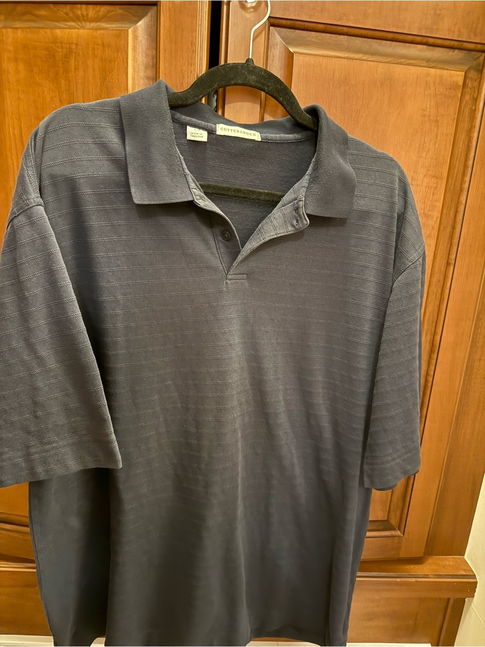 3 polos CUTTER-BUCK NAVY, RED, & baby blue Short Sleeve Polo